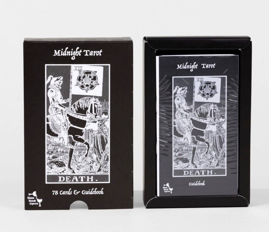Midnight Rider Waite Tarot Deck with Guide