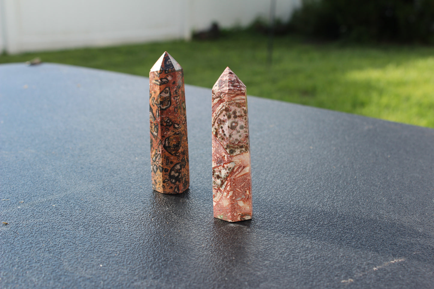 Leopardskin Jasper Tower
