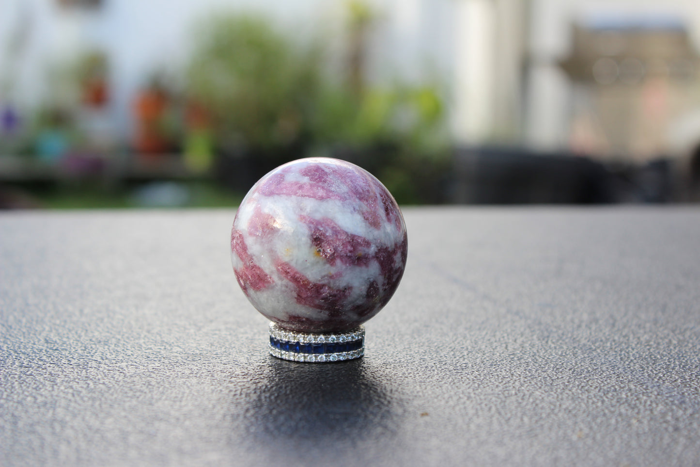 Pink Tourmaline Sphere