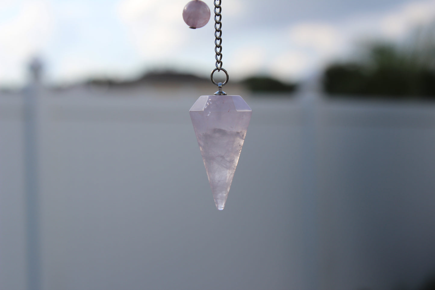 Rose Quartz Pendulum