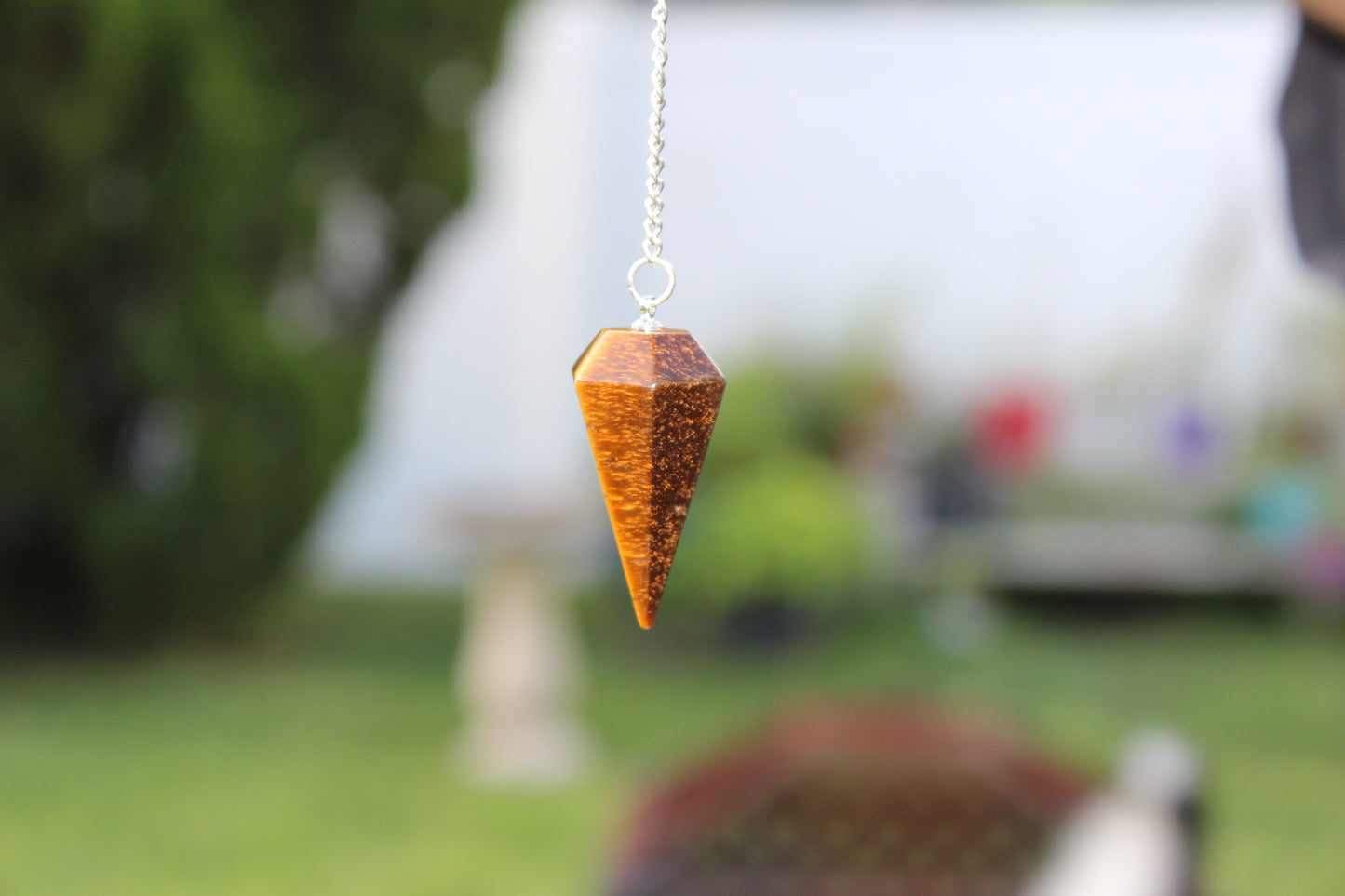 Tigers Eye Pendulum