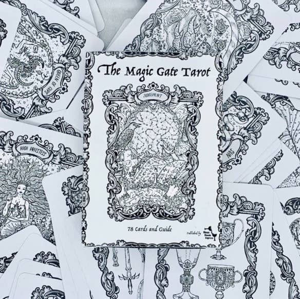 Magic Gate Tarot Deck and Guidebook | 3.5 by 2.5 inches