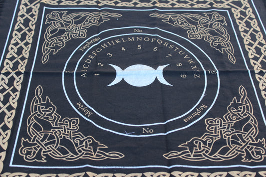 Triple Moon Altar Cloth