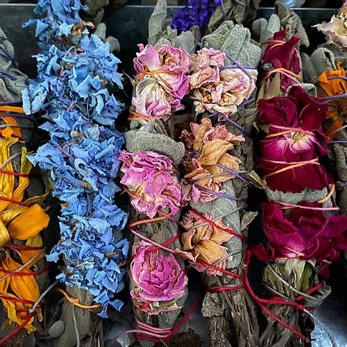 Summer Goddess Herbal Smudge Sticks